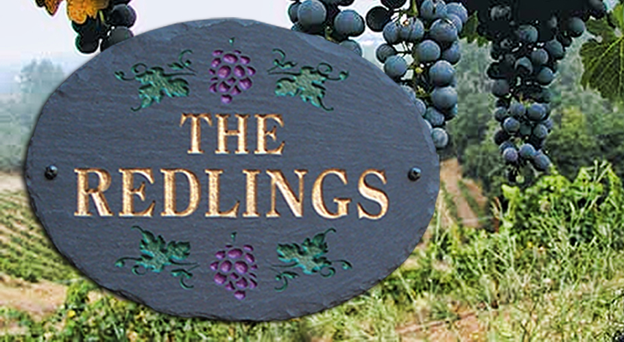 Personalized Grapevine Plaque
