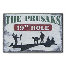 Vintage Wood Sign