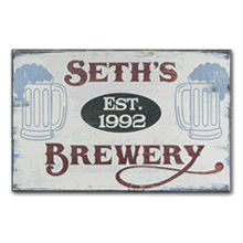 Vintage Wood Sign