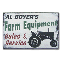 Vintage Wood Sign